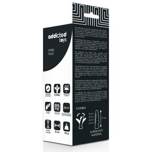 ADDICTED TOYS Anal Plug Large Analplug Schwarz ⌀ 6,5 cm