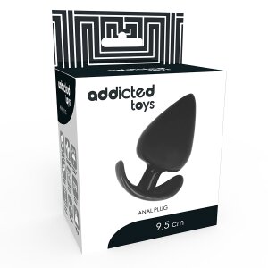 ADDICTED TOYS Anal Plug Medium Schwarz ⌀ 5 cm