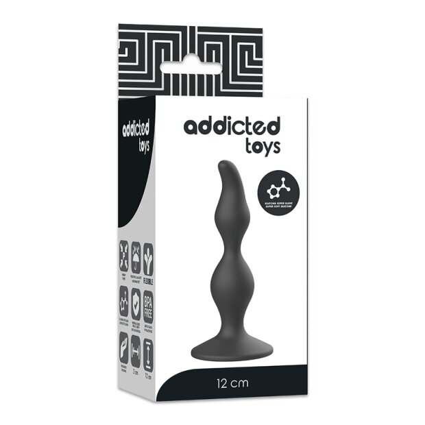 Addicted Toys Anal Sexual Plug 3 cm Black