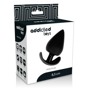 ADDICTED TOYS Medium Anal Plug Schwarz ⌀ 4,5 cm