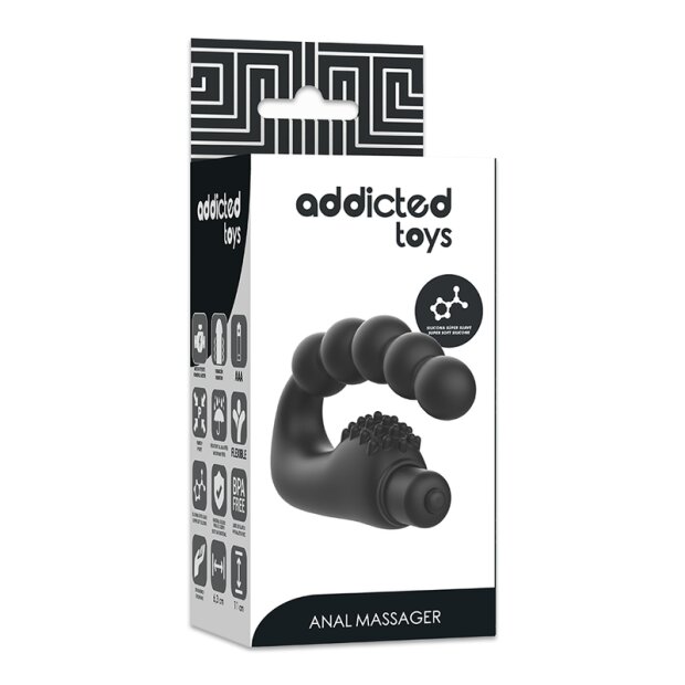 Addicted Toys Anal Massager Prostatic With Vibration