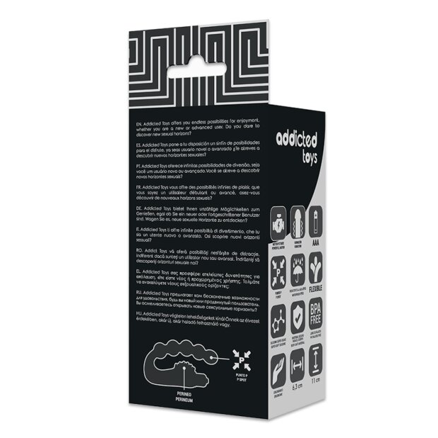 Addicted Toys Anal Massager Prostatic With Vibration