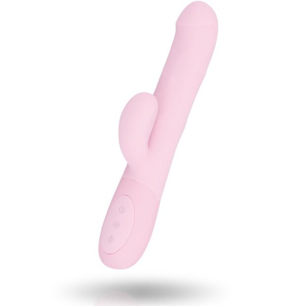 Inspire Sense Gabriella Vibrator mit Klitorisstimulation Pink 23,8 cm