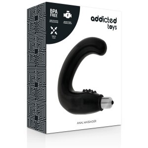 ADDICTED TOYS Anal Massager Prostatamassager Schwarz ⌀...