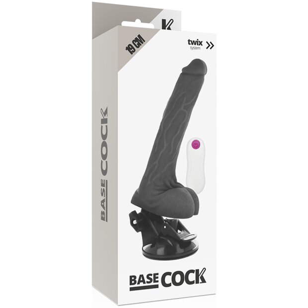 Basecock Vibrateur réaliste en noir