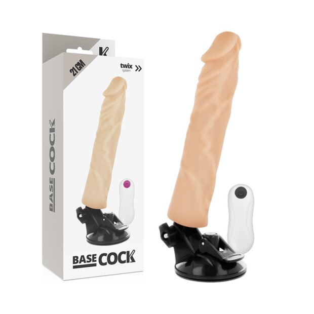 Basecock Vibrateur nature 21 cm