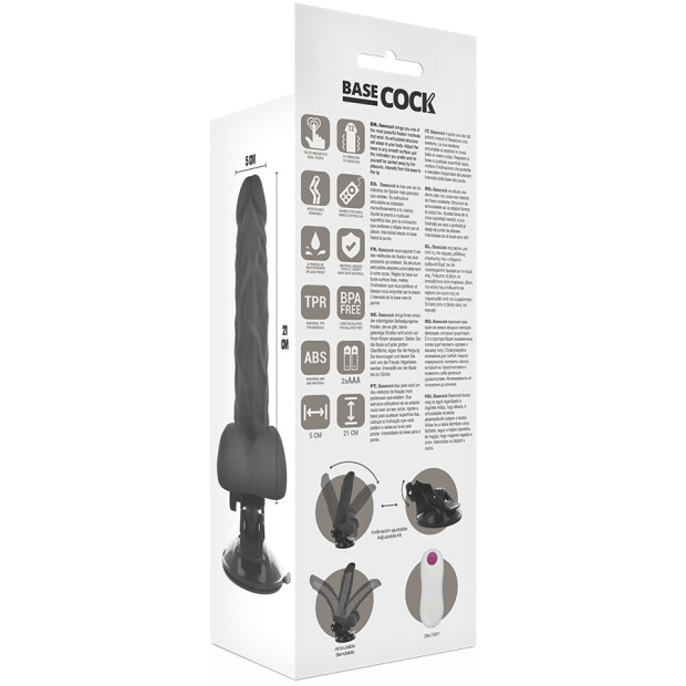 asecock vibrator with remote control 21cm
