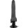 BASECOCK Vibrator Realistischer Vibrator mit Fernbedienung Schwarz 18,5 cm