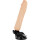 BASECOCK Vibrator mit Fernbedienung Realistischer mit Penisverlängerer Vibrator Beige