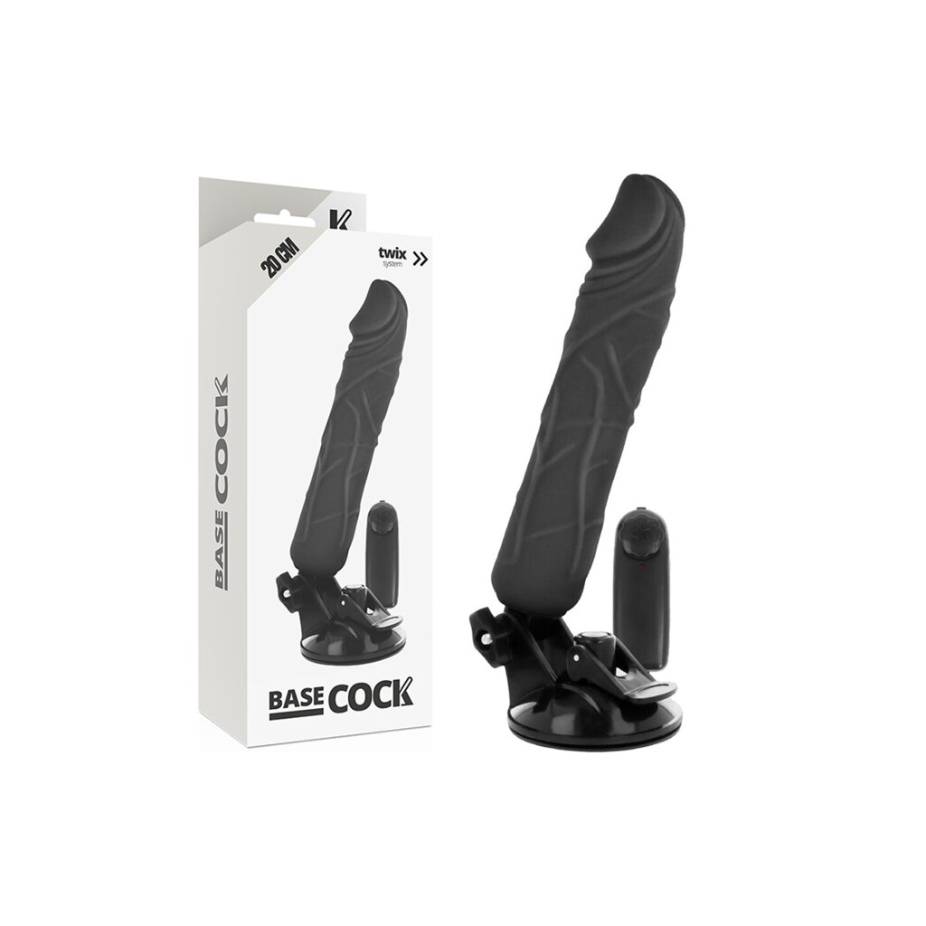 Basecock vibrator with remote control and penis extender black, 13,50 Basecock vibrator with remote control and penis extender black, 13,50