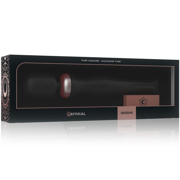 Rithual Akasha Wand Rechargeable Wand Massager Schwarz