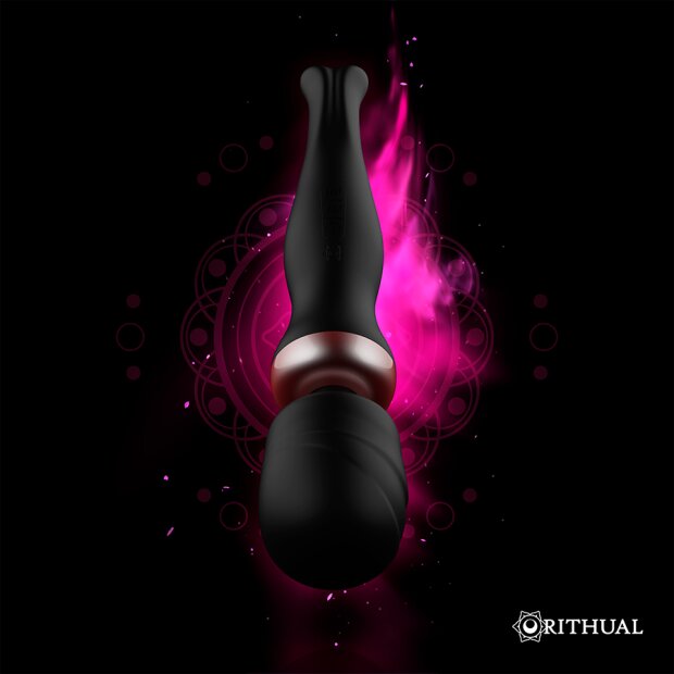Rithual Akasha Wand Rechargeable Wand Massager Schwarz