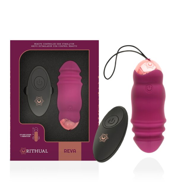 Rithual Reva Remote Controlled Eggs Stimulator Up & Down Vibration