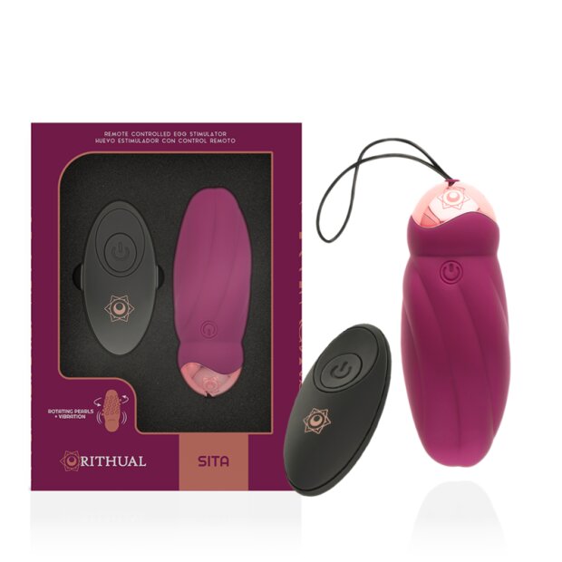 Rithual Sita Remote Controlled Egg Vibro-Ei Lila 6 cm ⌀ 3,5 cm