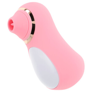 OHMAMA Clitoris stimulator with tongue pink 10 levels