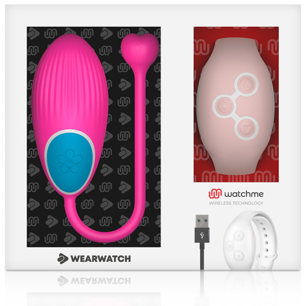 Wearwatch Vibrating Egg Fuchsia + Pink
