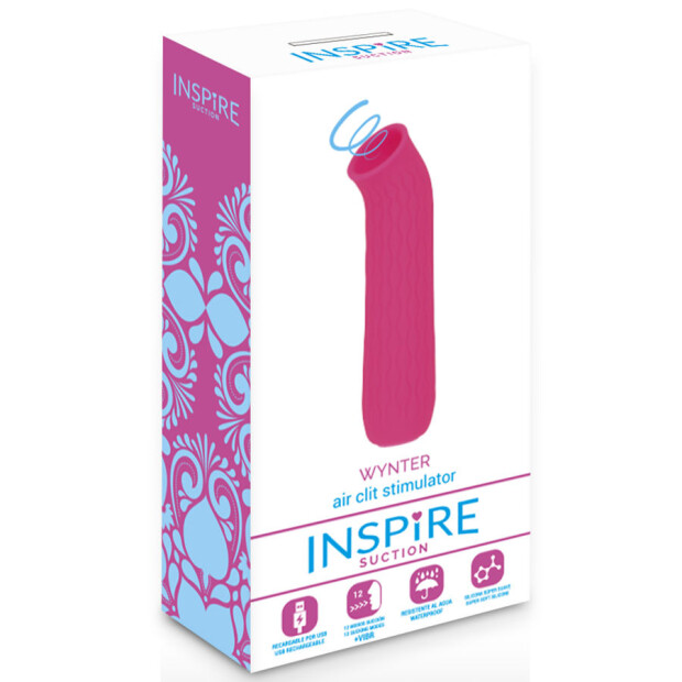 Inspire Suction Winter Druckwellen Vibrator Pink