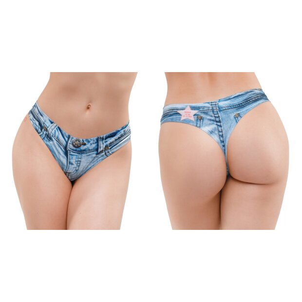 MemèMe Jeans Light Thong S