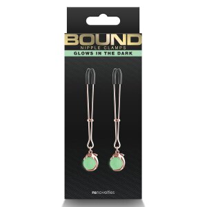 Bound Nipple Clamps G1 Rose Gold