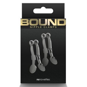 Bound Nipple Clamps C1 Gunmetal