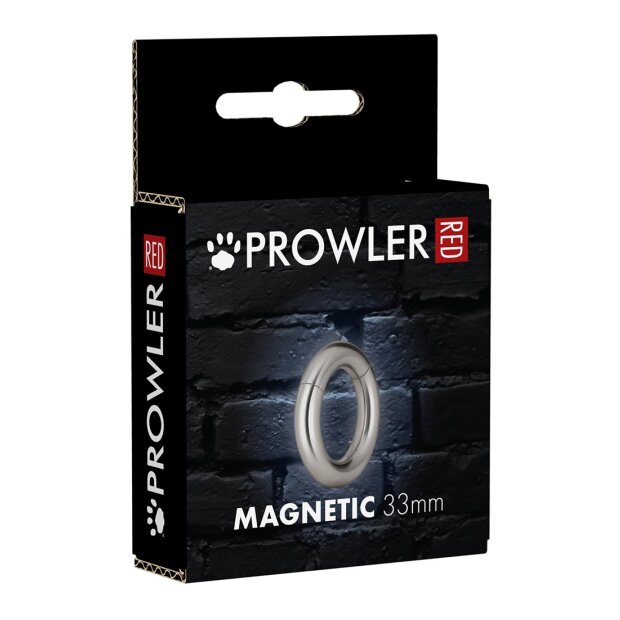 Prowler Magnetic Ring Metallring Silber ⌀ 3,3 cm