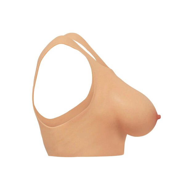 Master Series Perky Pair D-Cup Silicone Breasts - Flesh