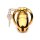 Master Series Midas Locking Chastity Cage 18K Gold-Plated Gold