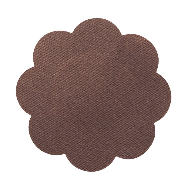 Bye Bra - Breast Lift Tape + Satin Nipple Covers Brown A-C