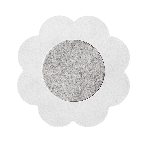 Bye Bra - Breast Lift Tape + Satin Nipple Covers Brown A-C