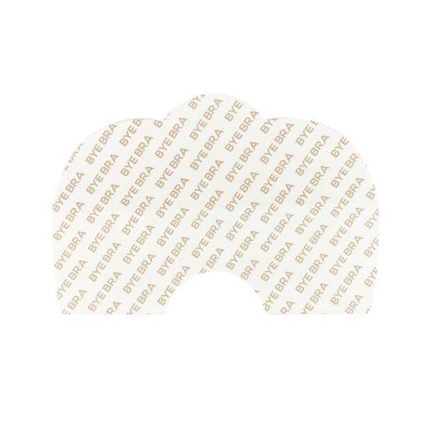 Bye Bra - Breast Lift Tape + Silicone Nipple Covers Brown A-C