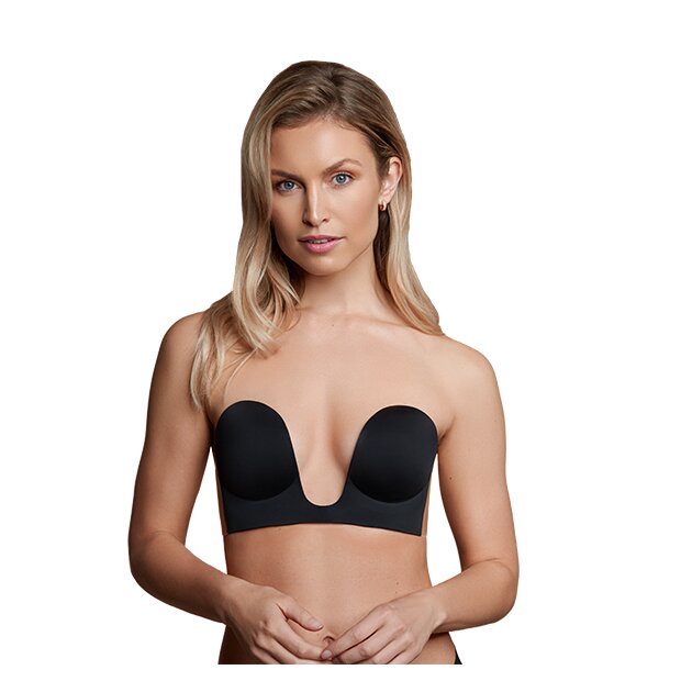 Bye Bra Seamless U-Style Bra Black Cup A - E