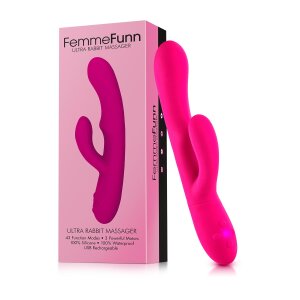 FemmeFunn Ultra Rabbit Vibrator Pink 24,6 cm