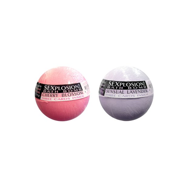 Sexplosion! Bath Bombs (6 bombs in 3 scents, no display)