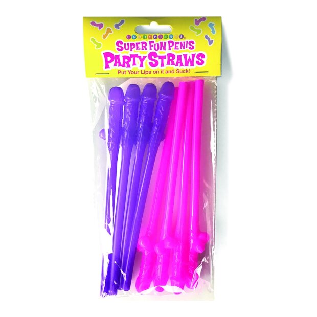 Super Fun Penis Party Straws