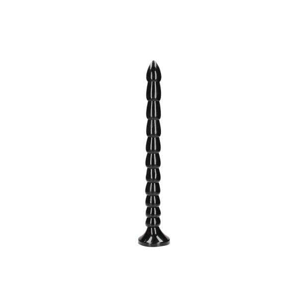 Shots - Ouch! Stacked Anal Snake Medium Analdildo Schwarz 43,5 cm ⌀ 7,9 cm