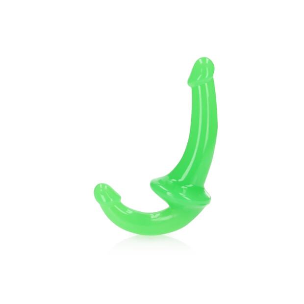 RealRock Strapless Strap-On Medium Dildo Grün 20 cm