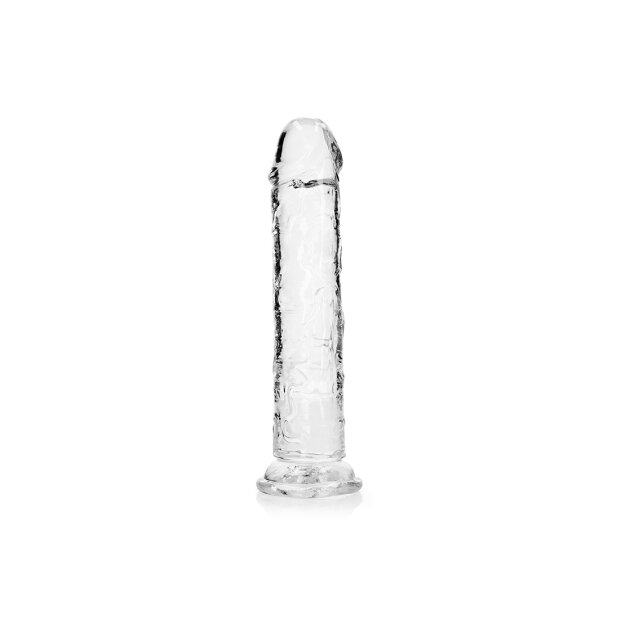 RealRock Straight Realistic Dildo Transparent 25 cm