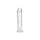 RealRock Straight Realistic Dildo Transparent 25 cm