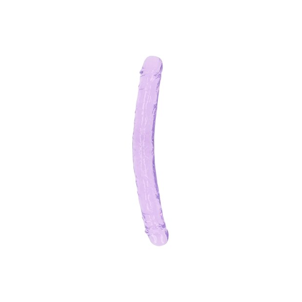 RealRock Realistic Double Dong Doppeldildo Lila 34 cm