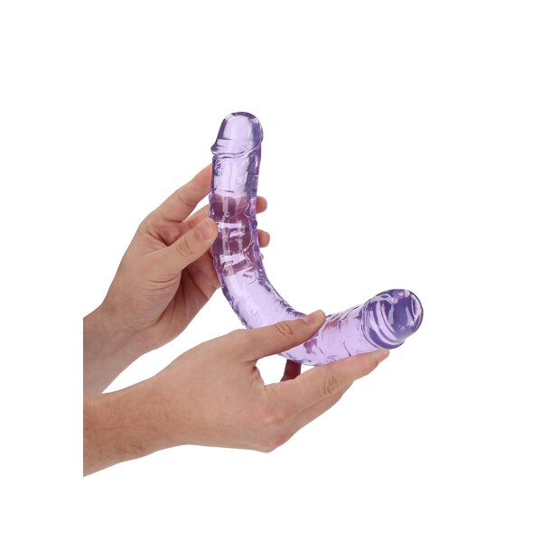 RealRock Realistic Double Dong Doppeldildo Lila 34 cm