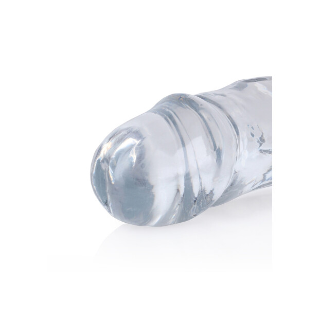 RealRock Realistic Double Dong Doppeldildo Transparent 45 cm