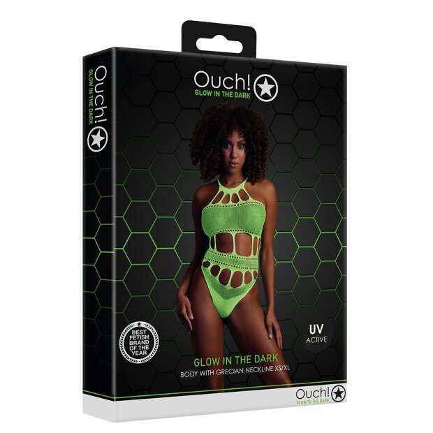 Shots Ouch ! UV-Neon Body taille unique vert