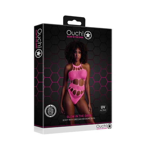 Shots Ouch ! UV-Neon Body taille unique rose