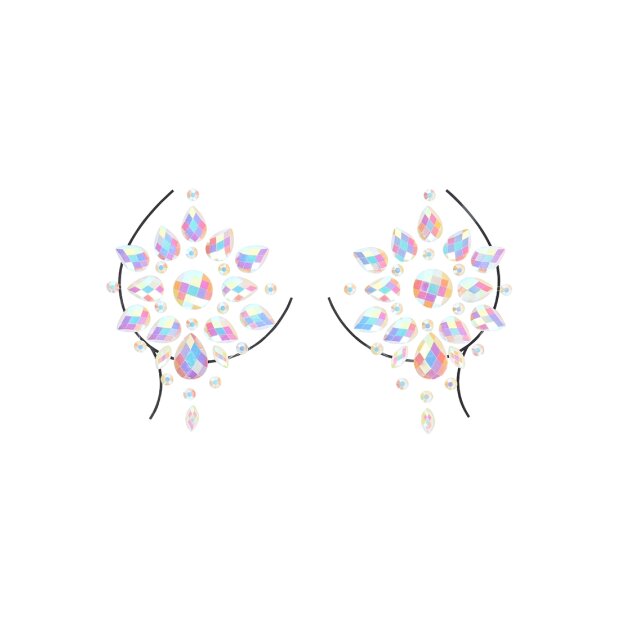 Shots Ouch ! Bijoux de corps autocollants de tétons lumineux