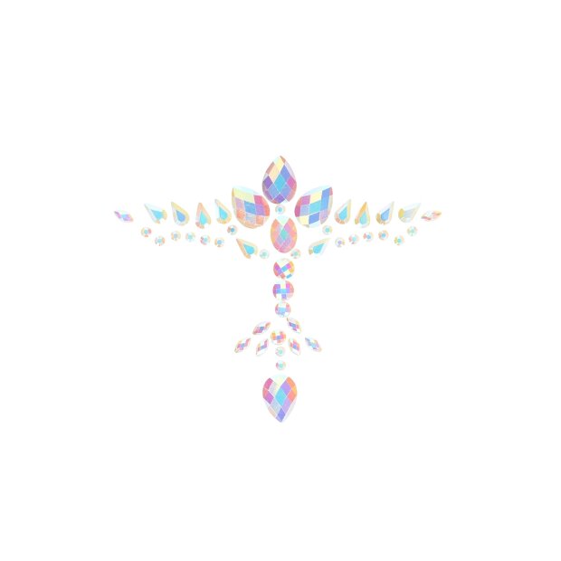 Shots Ouch! Body jewelry glowing decoltee stickers