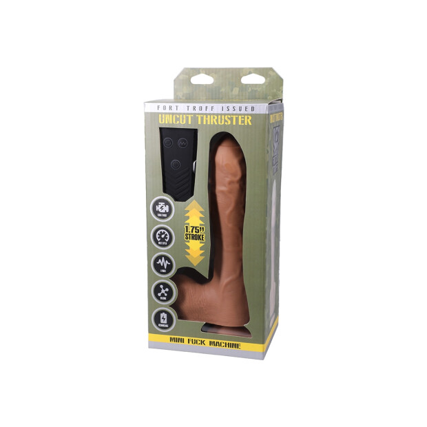 Doc Johnson Uncut Thruster Mini Sexmaschine Beige