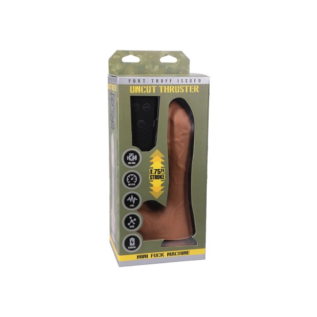 Doc Johnson Uncut Thruster Mini Sexmaschine Beige