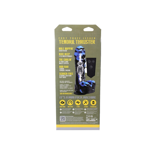 Doc Johnson Tendril Thruster Mini Sexmaschine Mehrfarbig