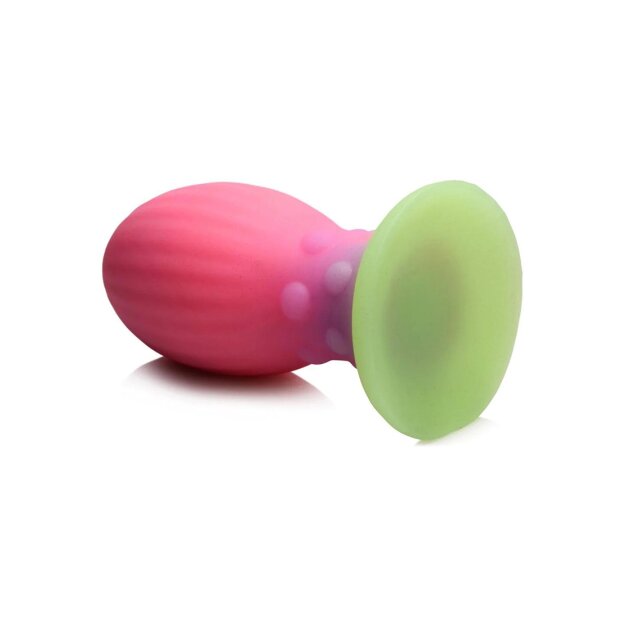 XR Brands Xeno Egg Glow in the Dark Silicone Egg XL Fantasy Toy Mehrfarbig 17,5 cm ⌀ 7,9 cm