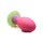 XR Brands Xeno Egg Glow in the Dark Silicone Egg XL Fantasy Toy Mehrfarbig 17,5 cm ⌀ 7,9 cm